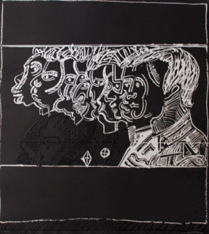 José Ortega LA GIOVINEZZA "DON PEDRO DI CASTIGLIA" 61x68 cm