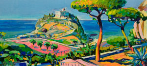 Malacarne TROPEA Serigrafia polimaterica 120x65 cm - 2011