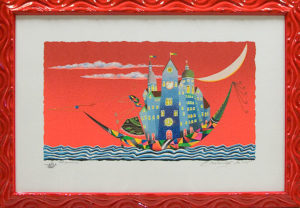 Meloniski TRASLOCO Serigrafia retouchè 60x40 cm - 2011