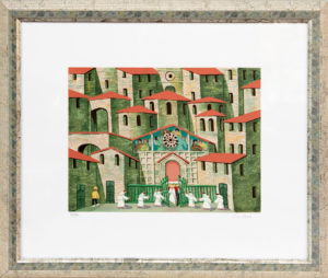 Norberto IL MATRIMONIO Serigrafia polimaterica 50x60 cm